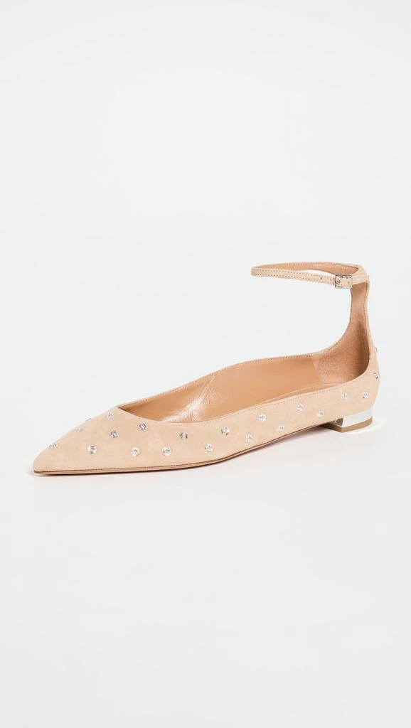 Aquazzura Love Affair Crystal Flats 1