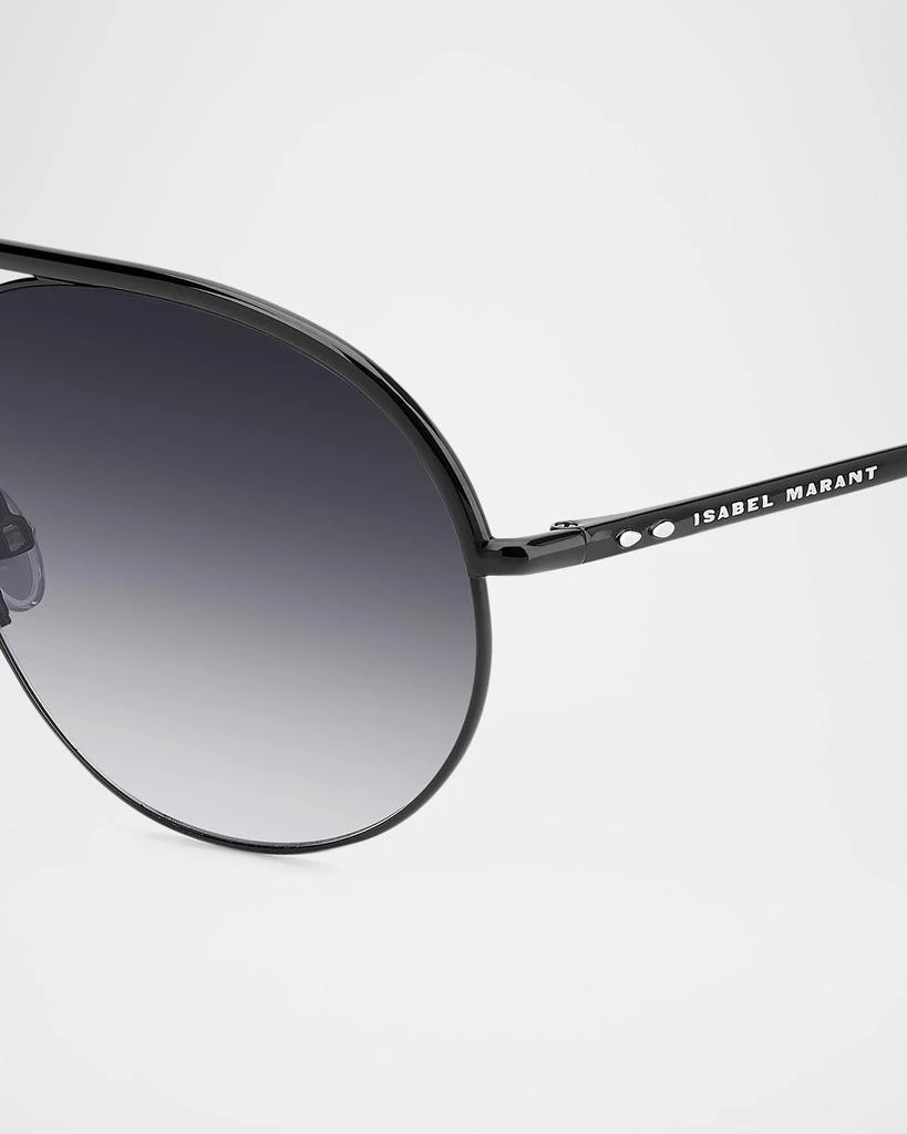 Isabel Marant Metal Aviator Sunglass 2