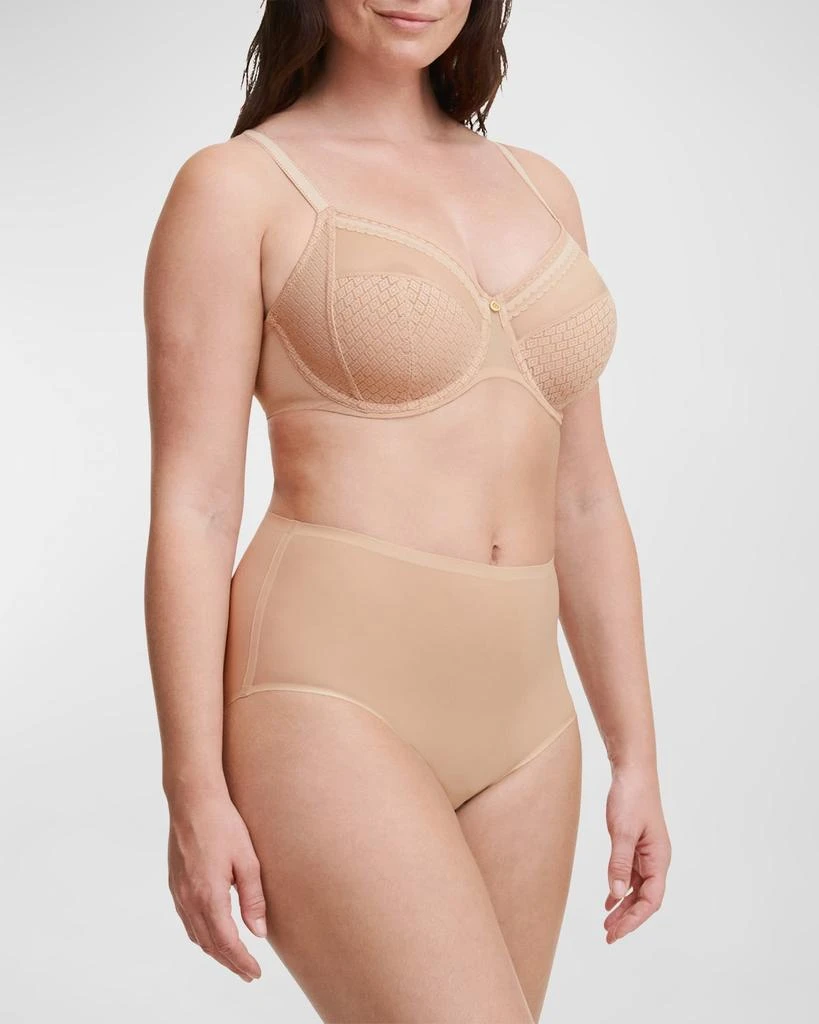 Chantelle Lucie Three-Part Lace Bra 2