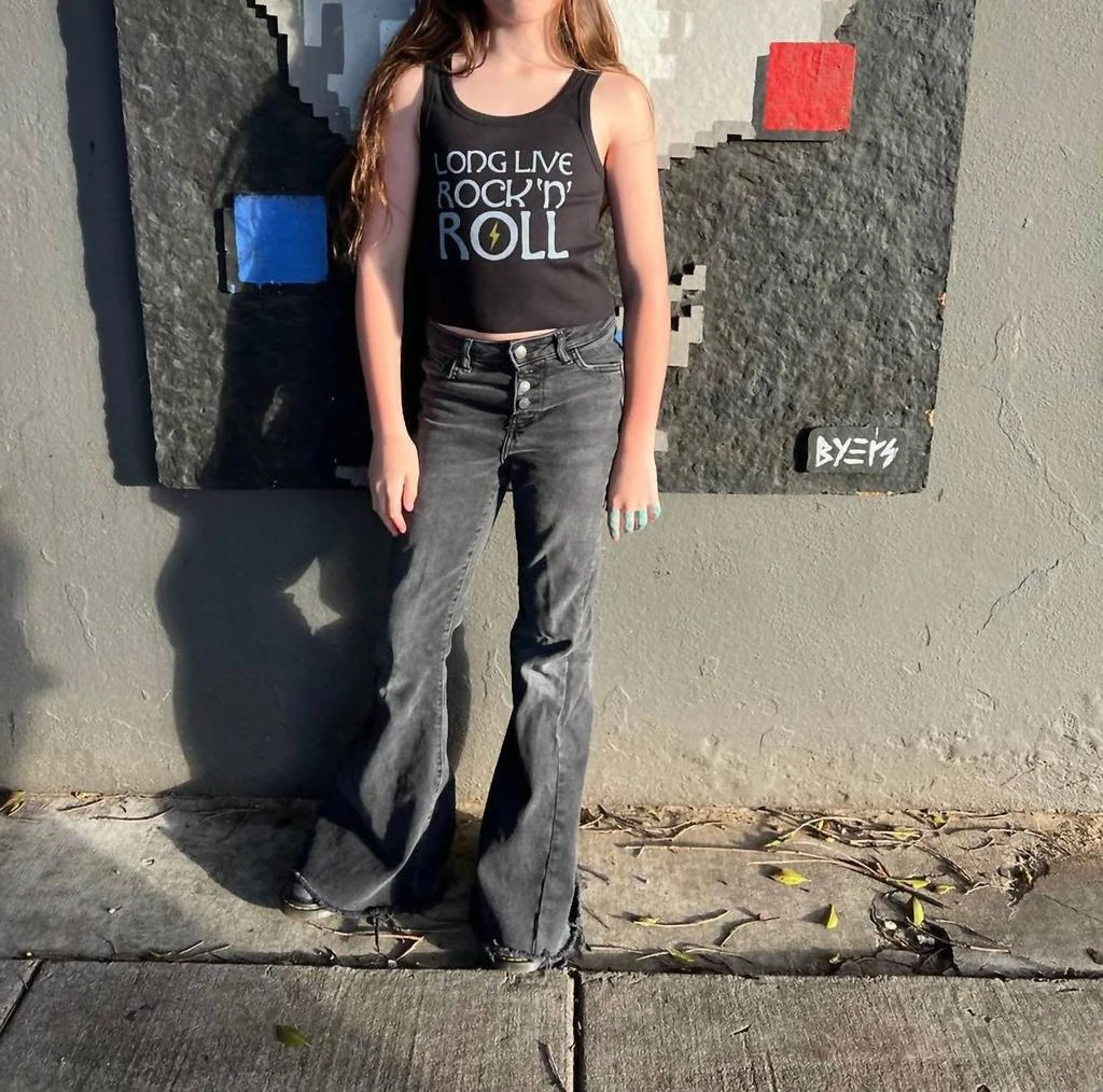 ROWDY SPROUT Rowdy Sprout - Girls Rock N' Roll Tank Top