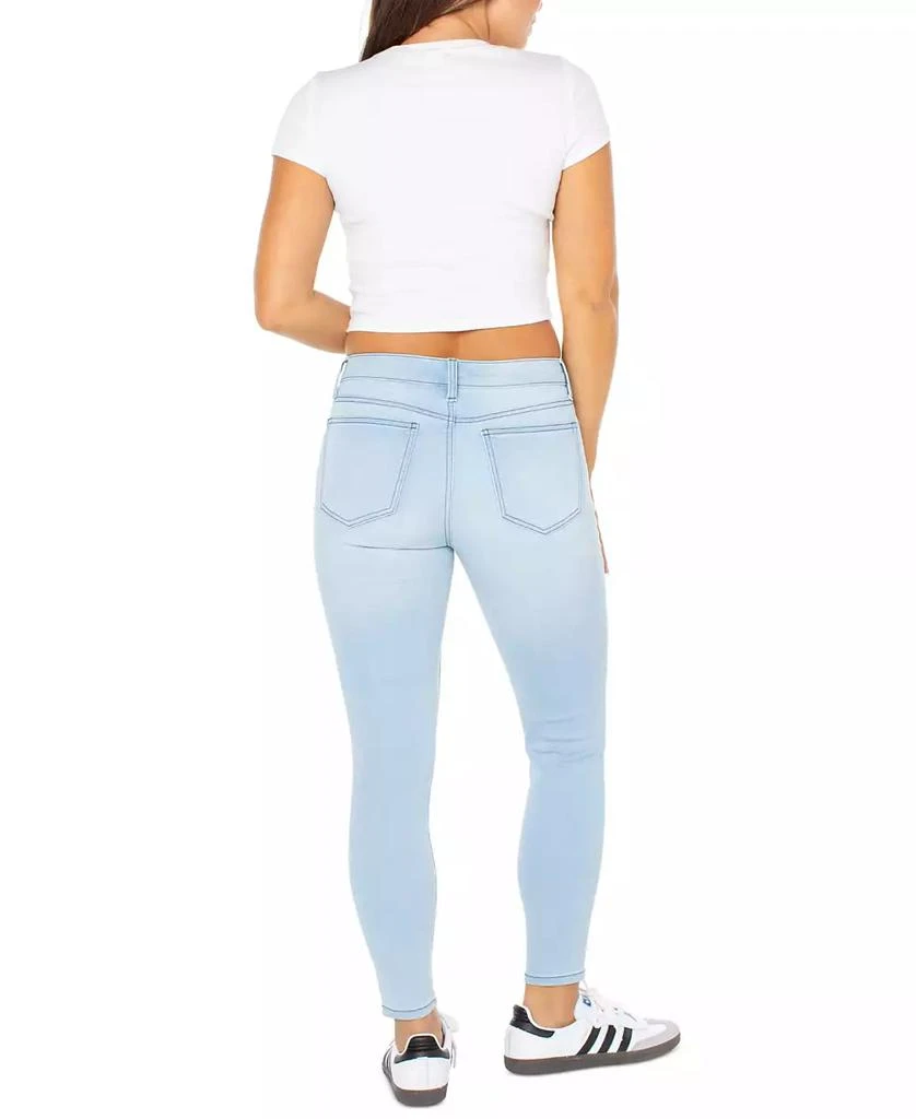 Celebrity Pink Juniors' Mid Rise Skinny Ankle Jeans 5