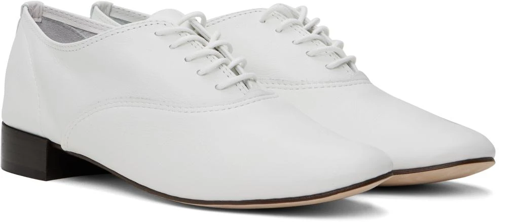 Repetto White Zizi Oxfords 4