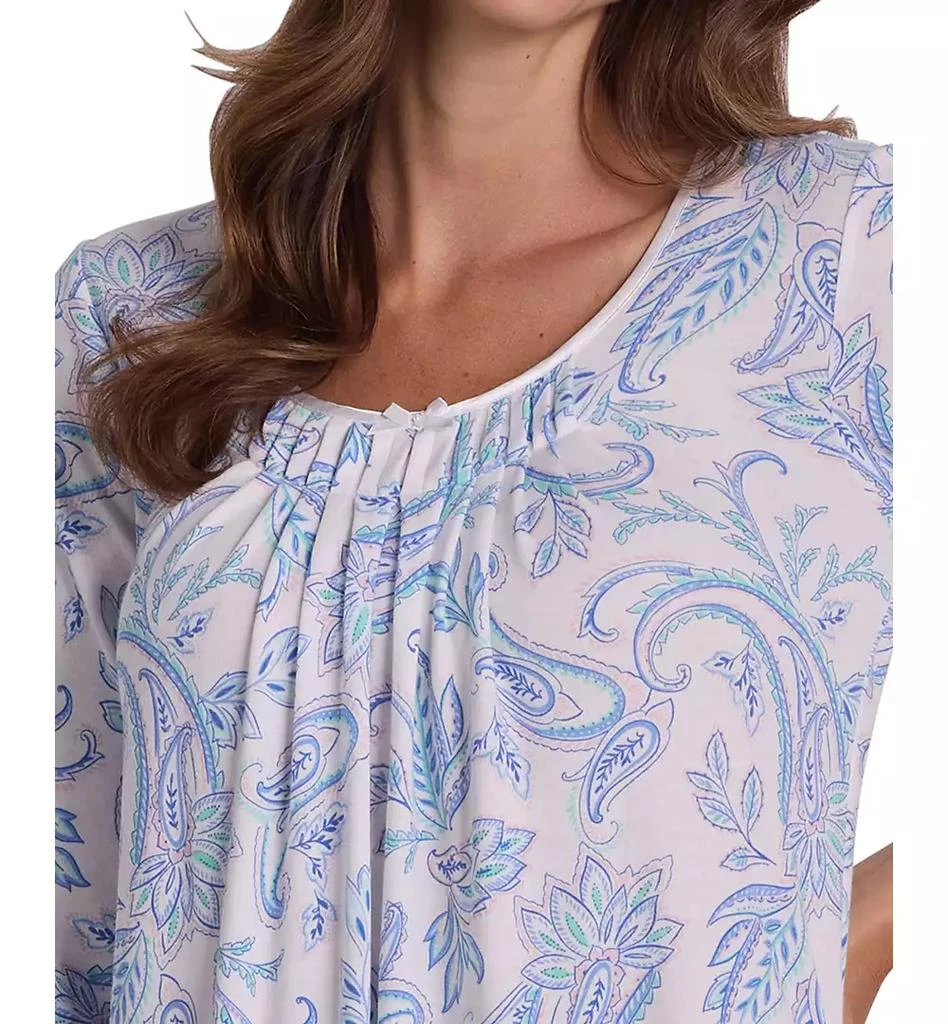 Miss Elaine Women
s Long-Sleeve Printed Sleepwear Nightgown 2