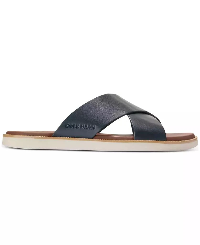 Cole Haan Men's Nantucket Cross Strap Slip-On Slide Sandals 2