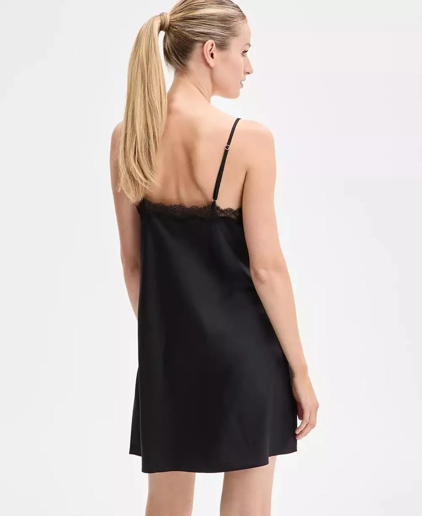 INC International Women's Lace-Trim Satin Chemise, Exclusively at Macy's 3
