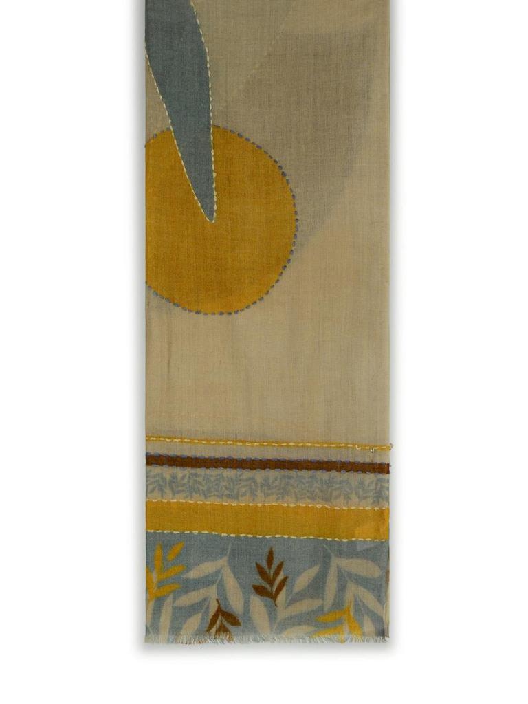 ALTEA Altea Beige Wool Scarf