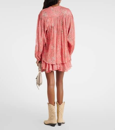 Isabel Marant Kiledia cotton and silk blouse 3