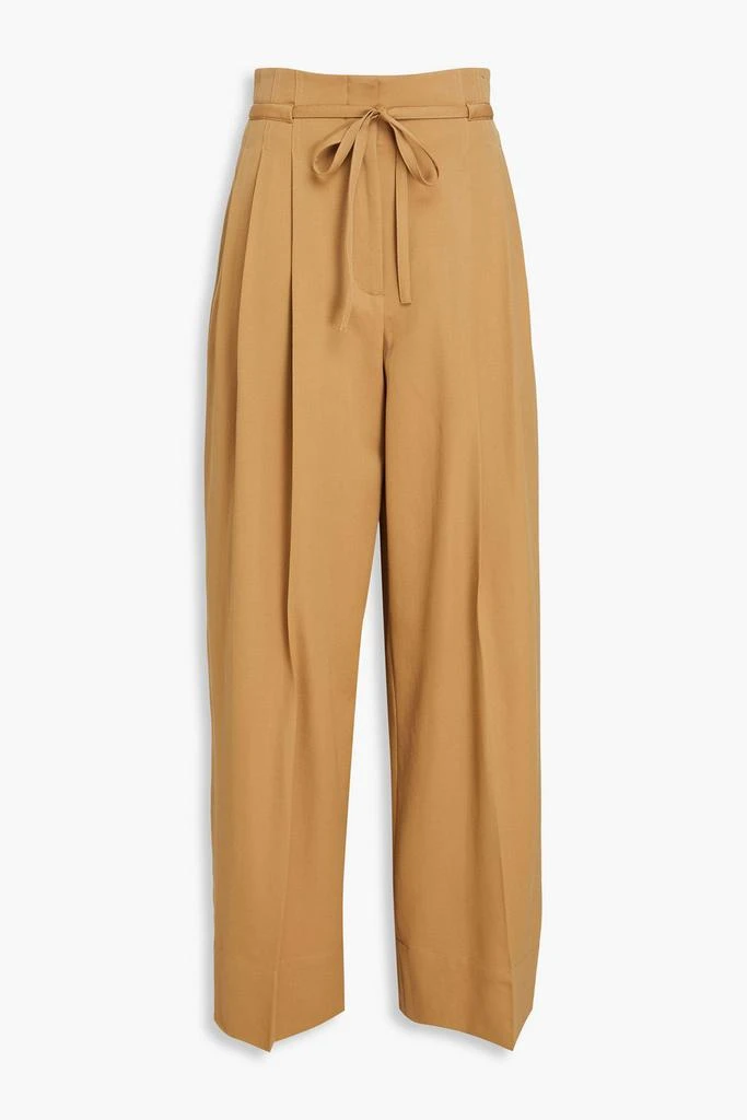 3.1 PHILLIP LIM Pleated wool-twill wide-leg pants 1