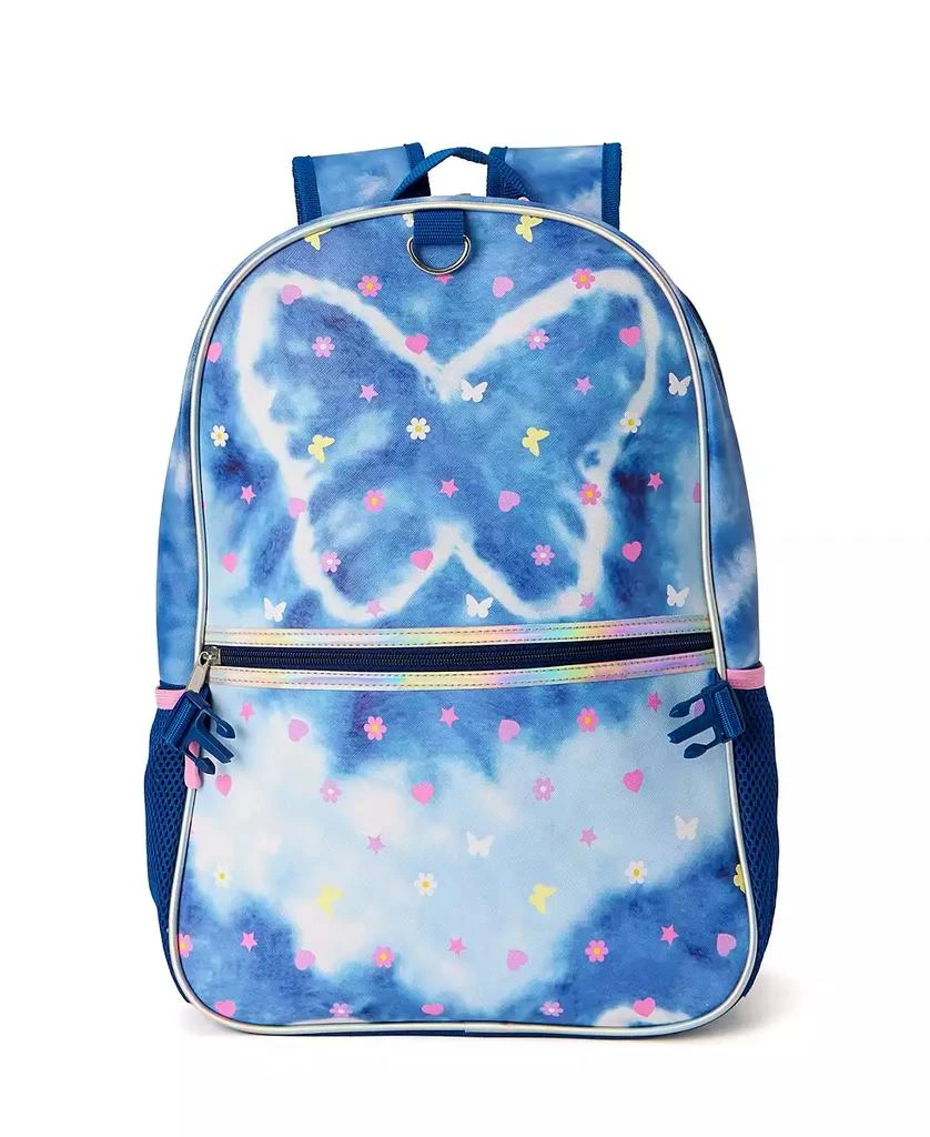 InMocean Girl's Tie Dye Butterfly Backpack Headphone Lunch Set 3