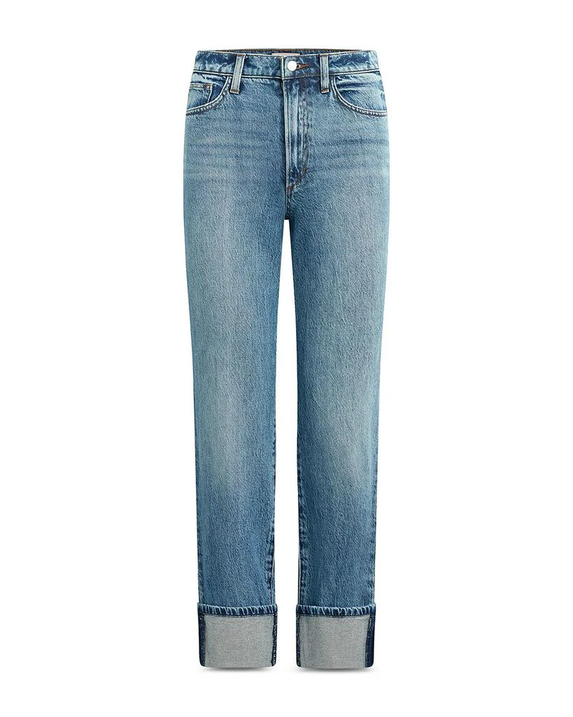 Joe's Jeans The Margot High Rise Cuffed Straight Jeans in Showdown 8