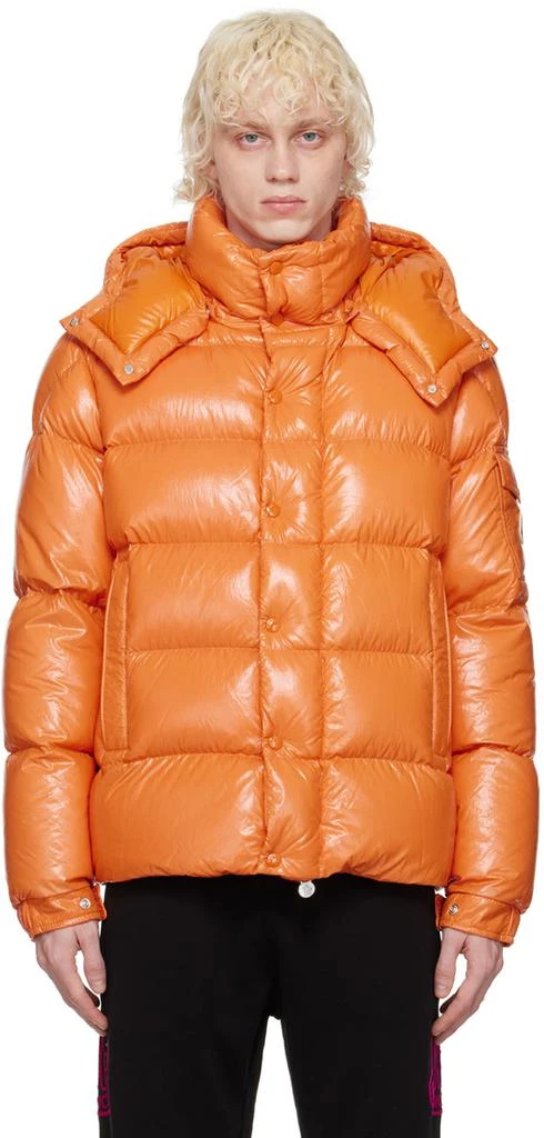 Moncler Orange Maya 70 Down Jacket 1