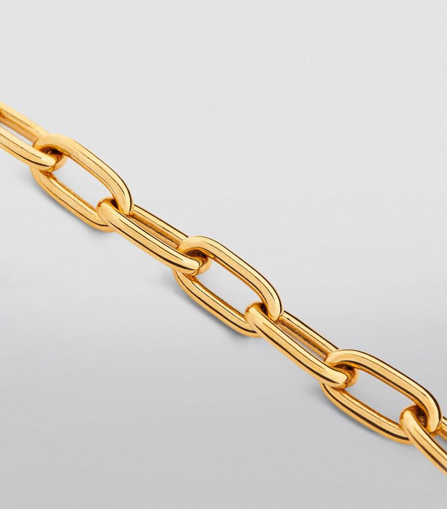 TILLY SVEAAS Medium Gold-Plated Oval-Linked Bracelet