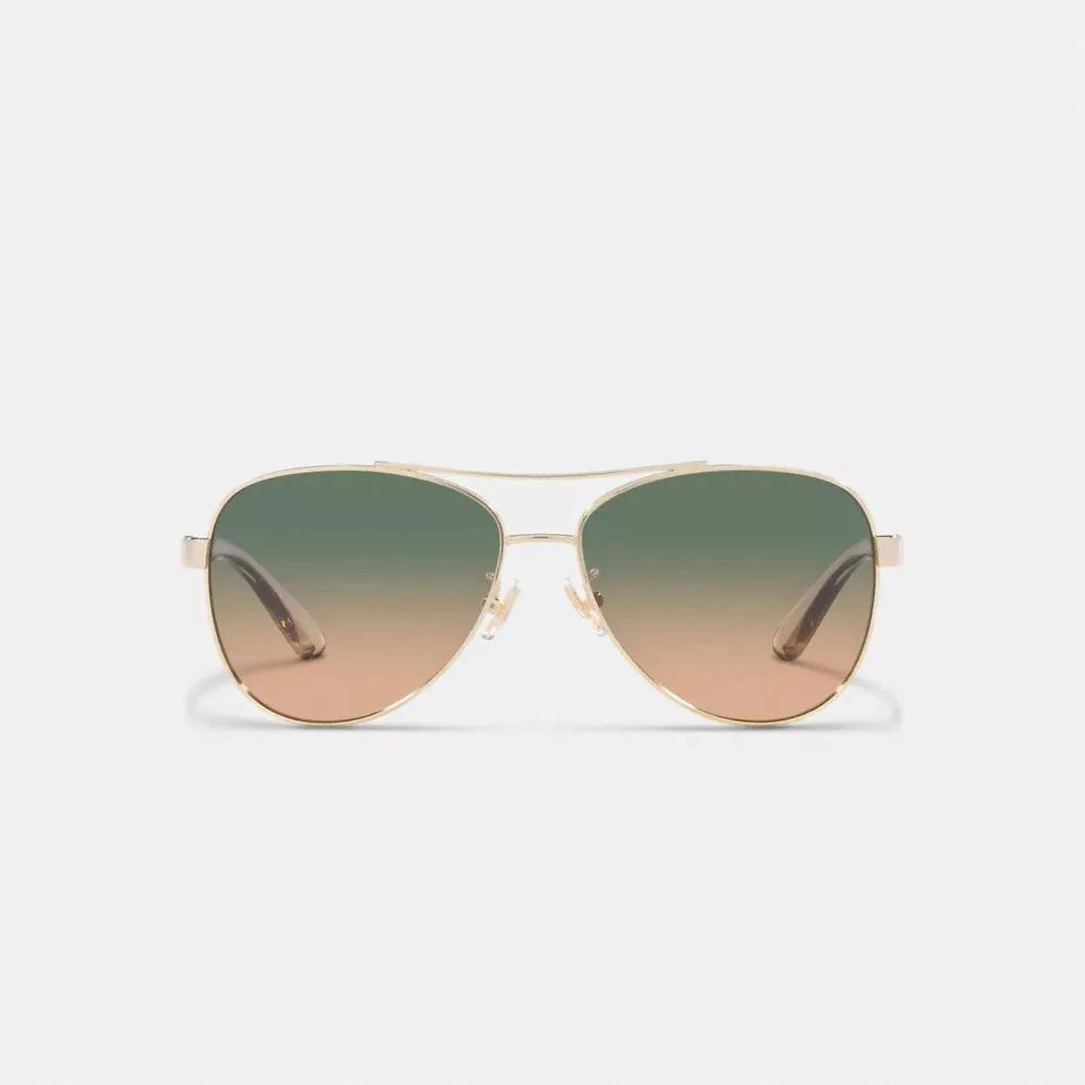 Coach Horse And Carriage Pilot Sunglasses 3