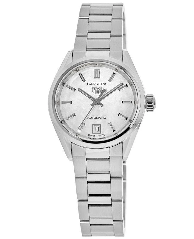 Tag Heuer Tag Heuer Carrera Automatic Mother of Pearl Dial Steel Women's Watch WBN2410.BA0621 1