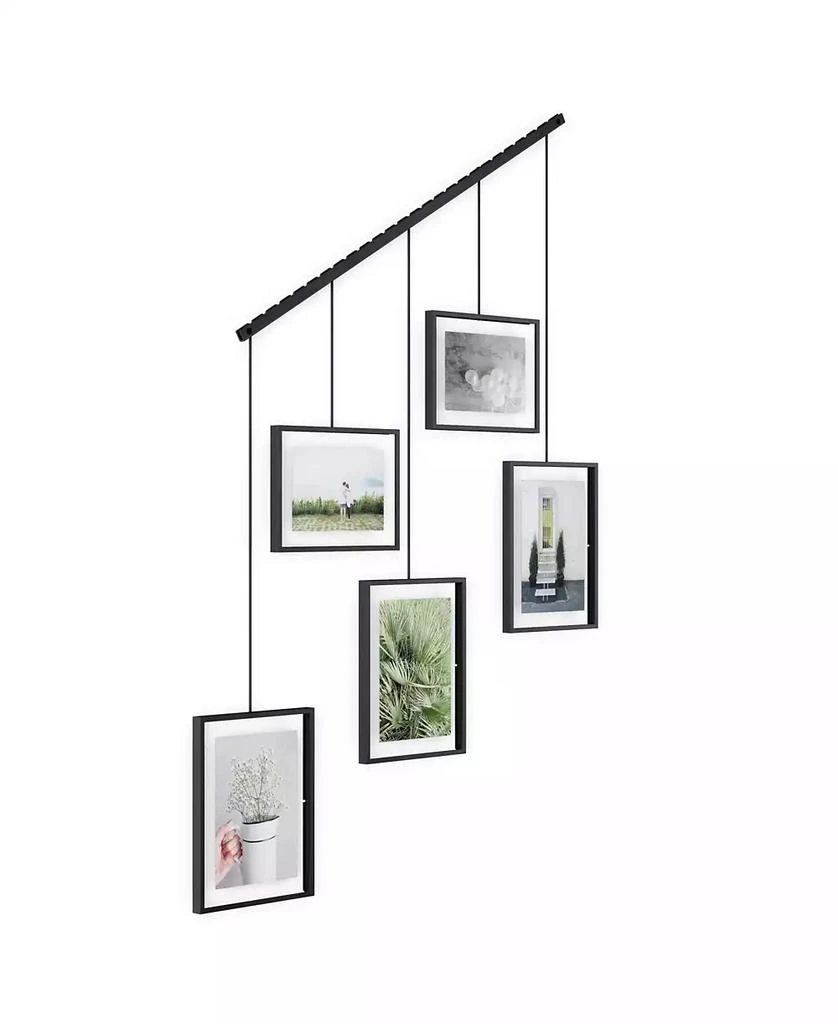Umbra Exhibit 26" x 27.3" Multi Picture Frame Photo Display, Set of 5 3