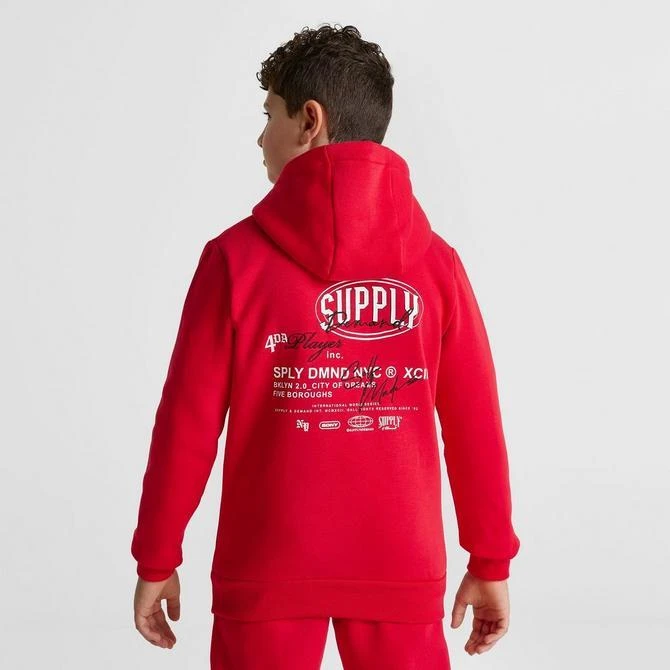 SUPPLY & DEMAND Kids' Supply & Demand Targon Back Hit Pullover Hoodie 4