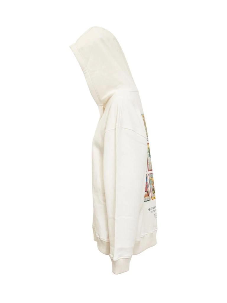 MARINE SERRE Marine Serre Graphic-Printed Drawstring Hoodie 3