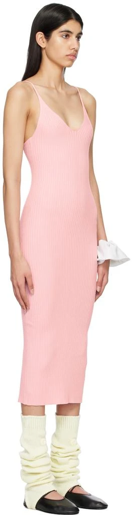 Live The Process Pink Pillar Midi Dress 2