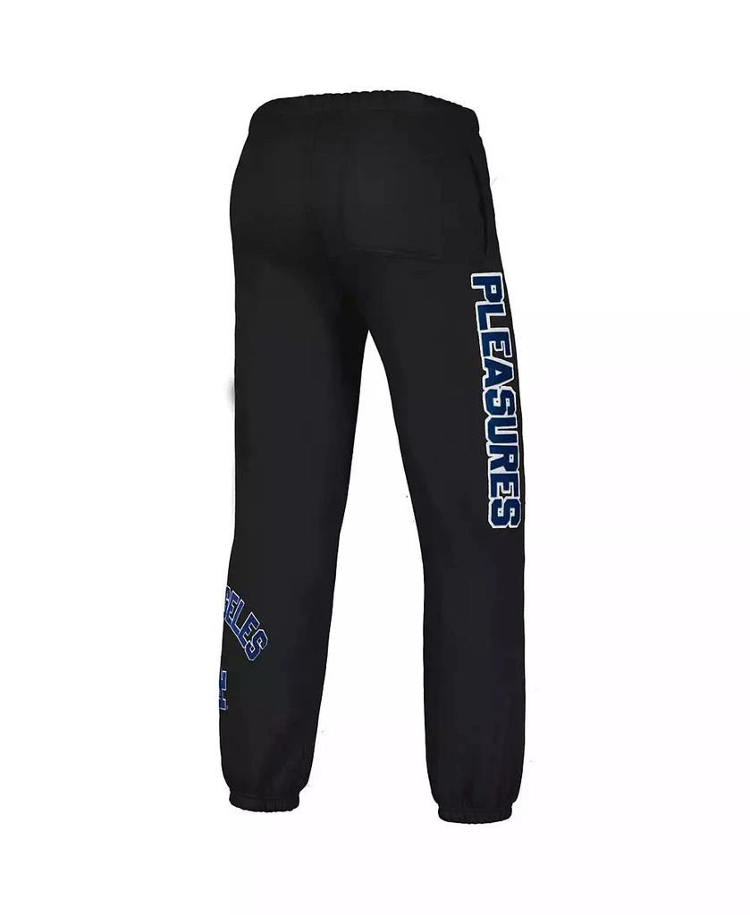 PLEASURES Men's Black Los Angeles Dodgers Opening Day Sweatpants 3