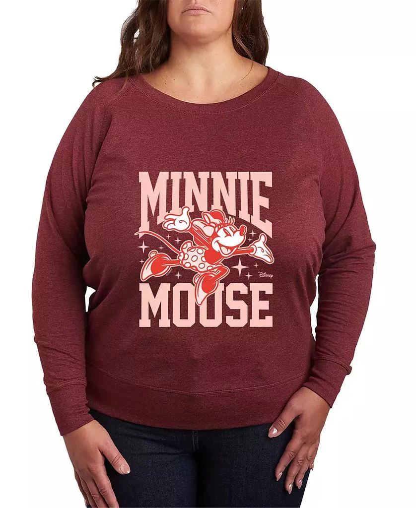 Hybrid Apparel Plus Size Disney Minnie Mouse Graphic Pullover T-shirt 1