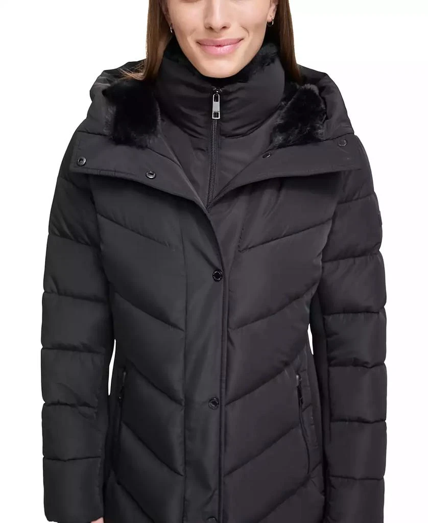 Calvin Klein Women
s Hooded Puffer Coat 3
