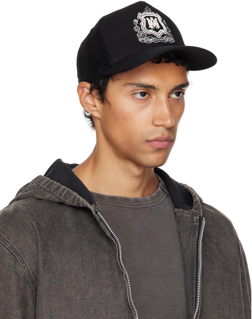 Black MA Crest Trucker Cap – On Sale Now with Up to 43% Off