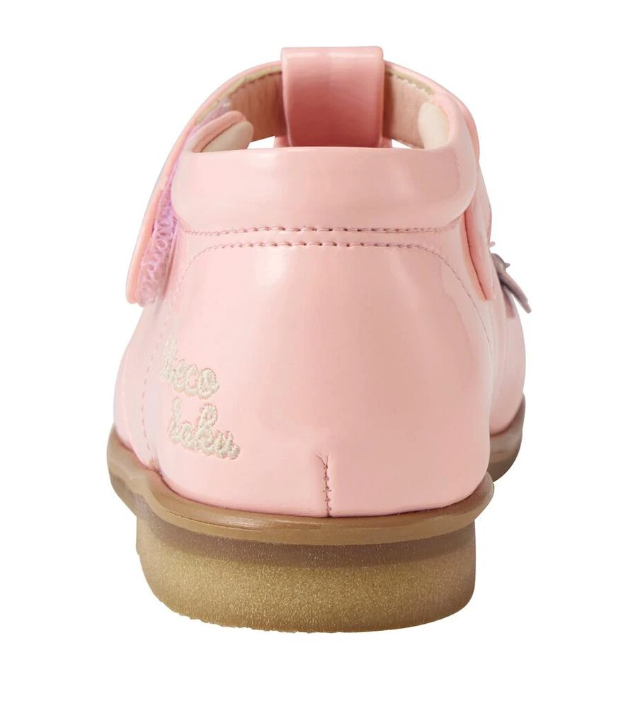 Miki House Velcro-Strap Flower Mary Janes 7