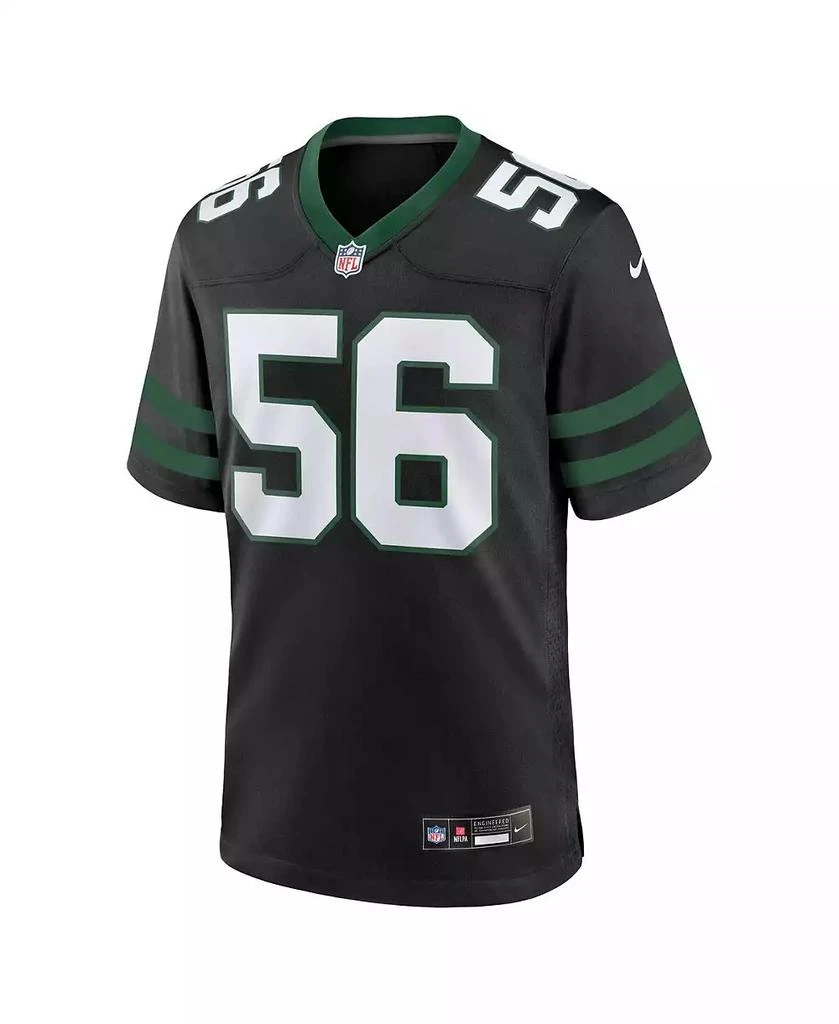 NIKE Men's Quincy Williams Legacy Black New York Jets Alternate Game Jersey 2