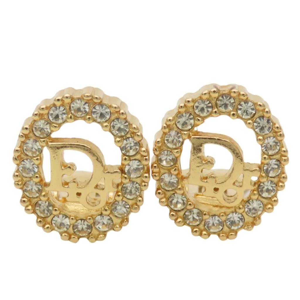 Dior Metal Clip Earrings (Pre-Owned)