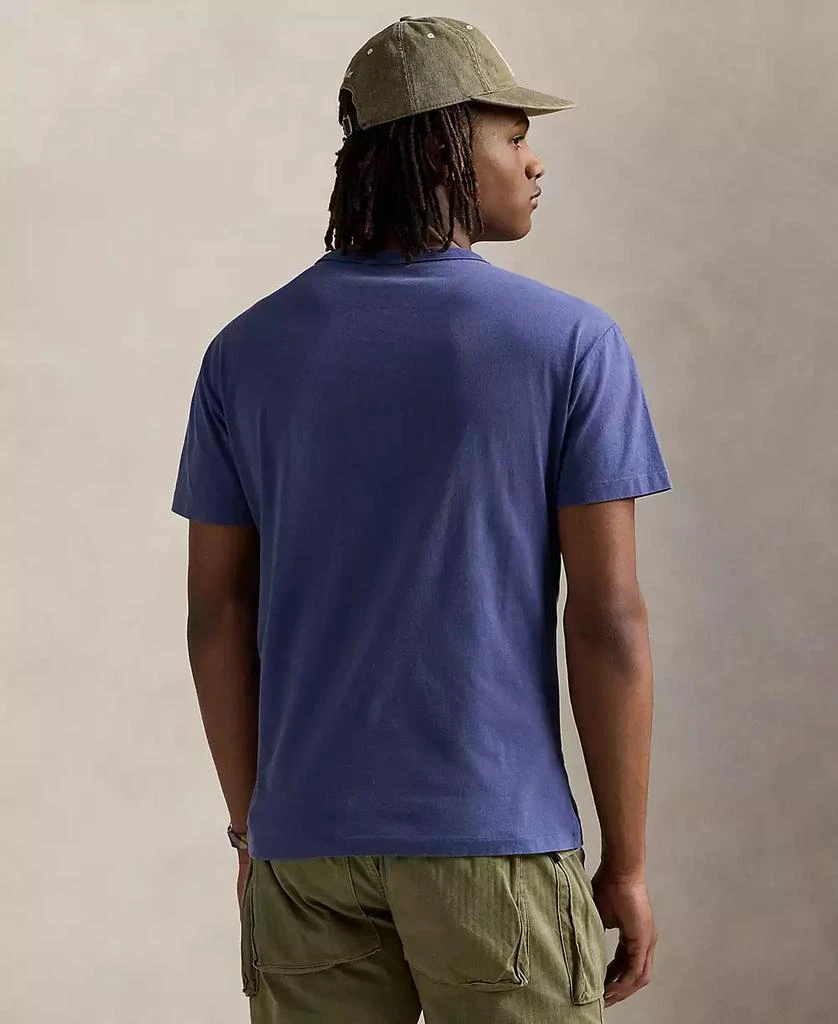 Ralph Lauren Men's Classic-Fit Madras-Logo Jersey T-Shirt 3