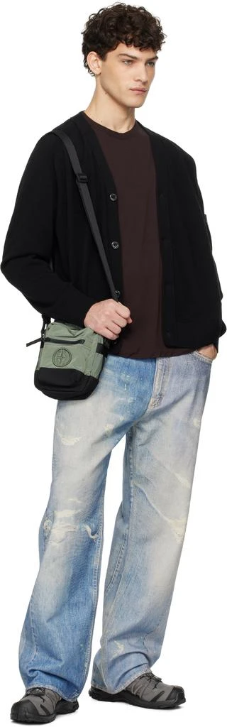 Stone Island Green 9200908 ECONYL Nylon Metal Bag 4