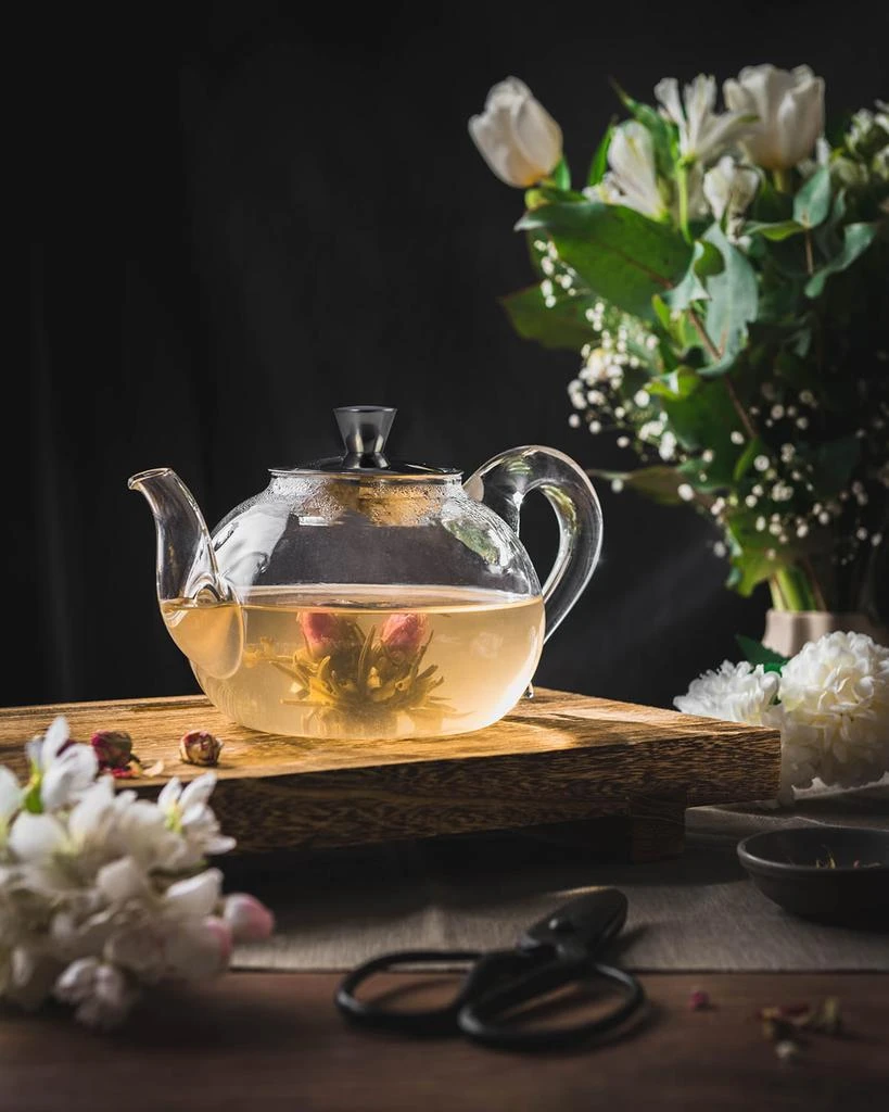 Cristel Sakura Tea Pot, 41 Oz. 2