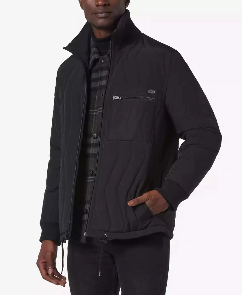 Marc New York by Andrew Marc Men's Floyd Zig-Zag Quilted Blouson Jacket 3