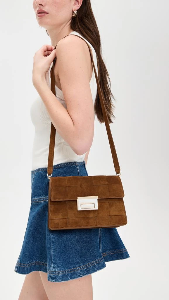 Loeffler Randall Delphine Leather Clutch 2