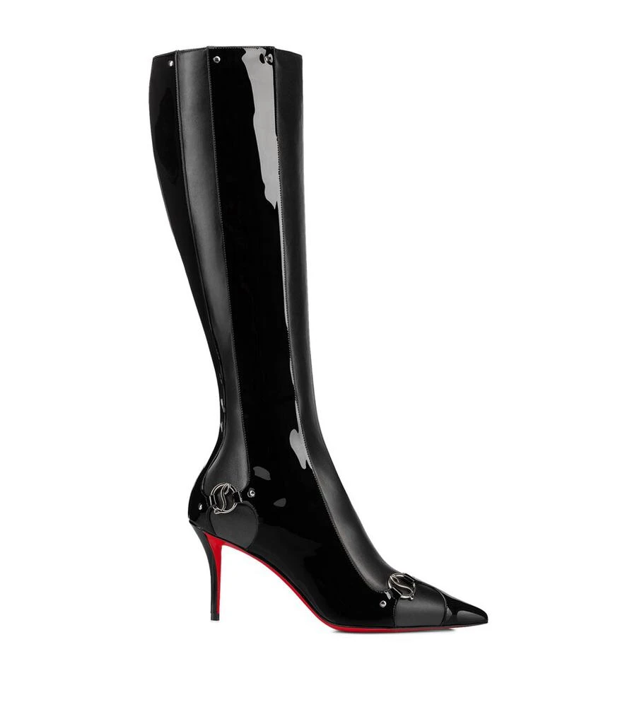 Christian Louboutin CL In The 90s Leather Knee-High Boots 80 1