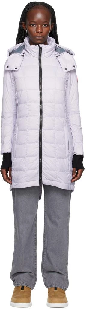 Canada Goose Purple Ellison Down Jacket 1