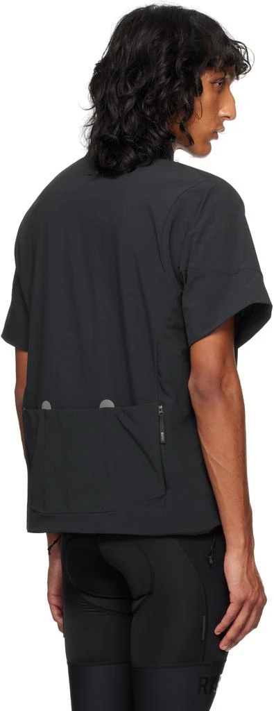 Rapha Black Insulated Short Sleeve Jersey Jacket 3