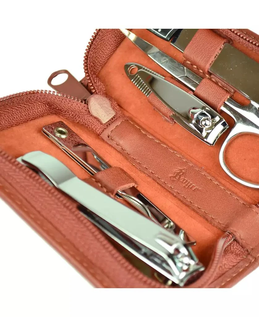 Royce Leather Men's Manicure Grooming Kit 4