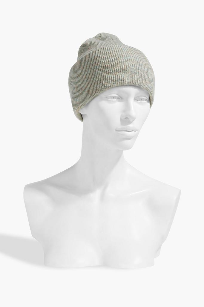 Holden Ribbed wool and cashmere-blend beanie
