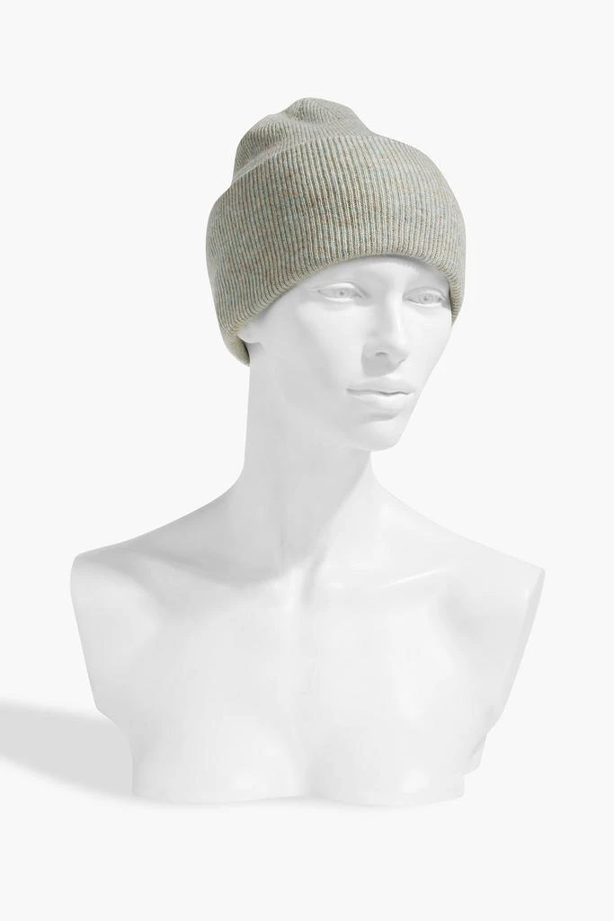 Holden Ribbed wool and cashmere-blend beanie 2