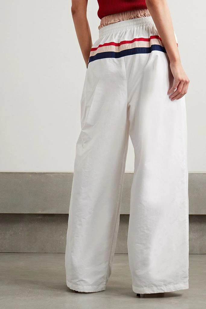 Rosie Assoulin Billab-Long layered striped shell track pants 3