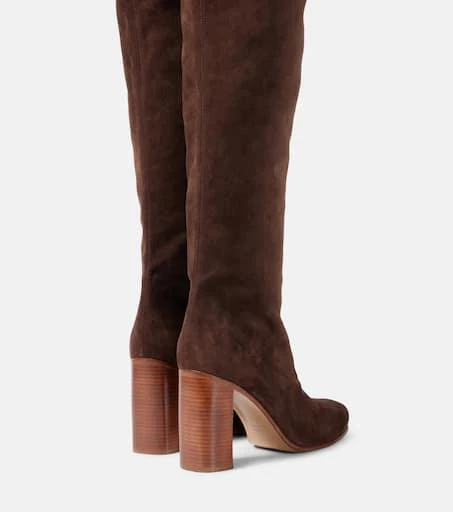 Khaite Willow knee-high suede boots 2