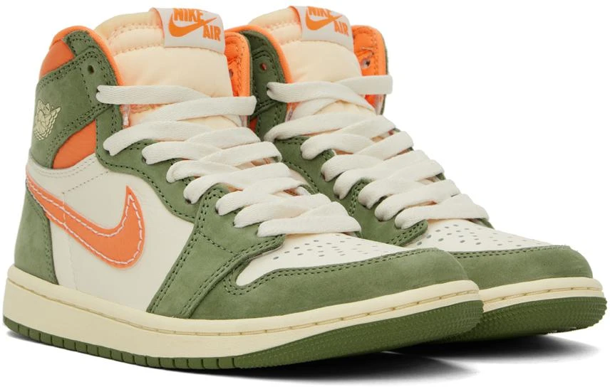 Jordan Beige & Khaki Air Jordan 1 Retro High OG Sneakers 4