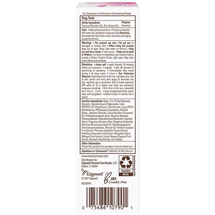 Hawaiian Tropic Mineral Face Skin Nourishing Tinted Milk SPF 30 2