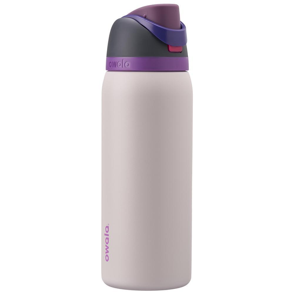 Owala Owala FreeSip Insulated Stainless Steel Water Bottle with Straw for Sports, Travel, and School BPA-Free Sports Water Bottle, 32 oz, Dreamy Field