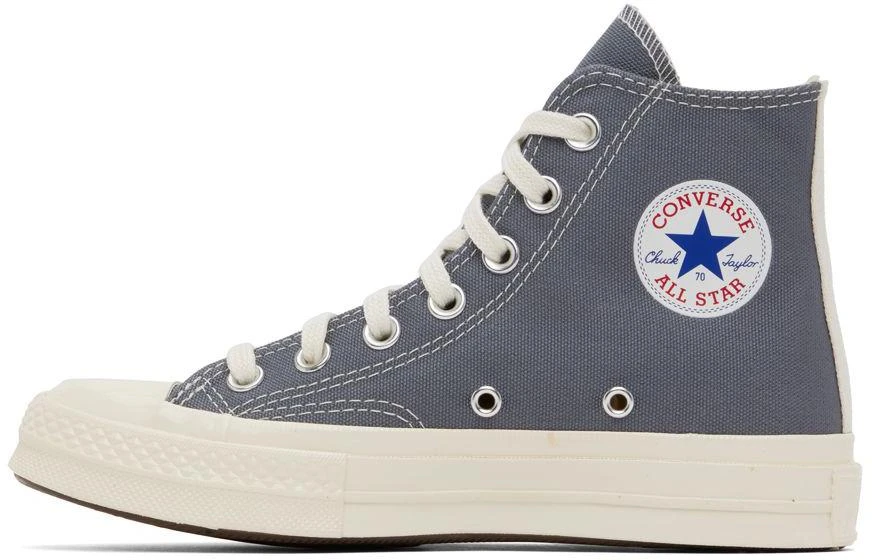 Comme des Garcons Gray Converse Edition Half Heart Chuck 70 Sneakers 3
