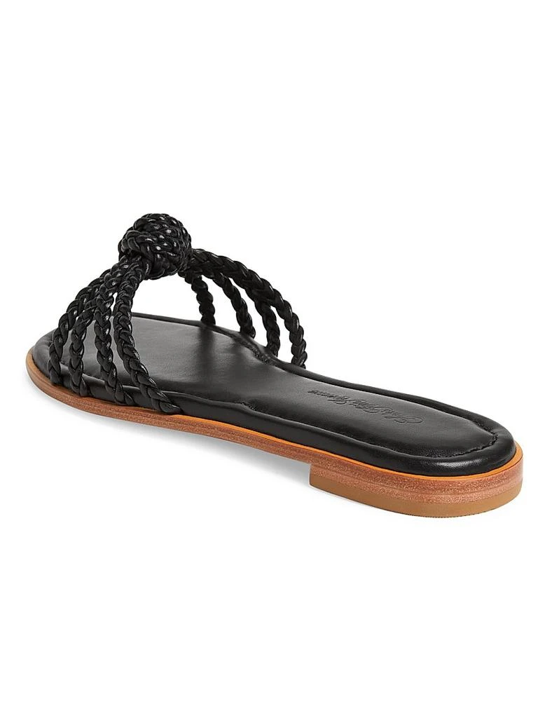 Saks Fifth Avenue Deluxe Nappa Leather Sandals 3