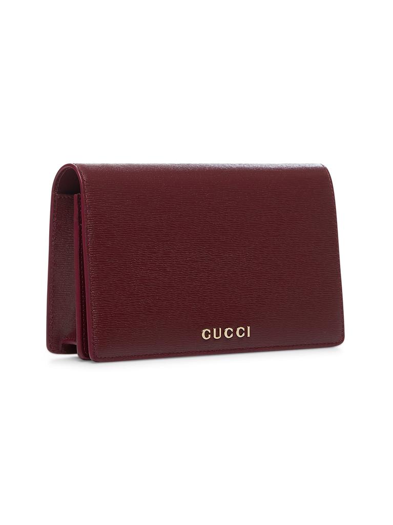 Gucci GUCCI | Burgundy wallet on chain | Women | PZ