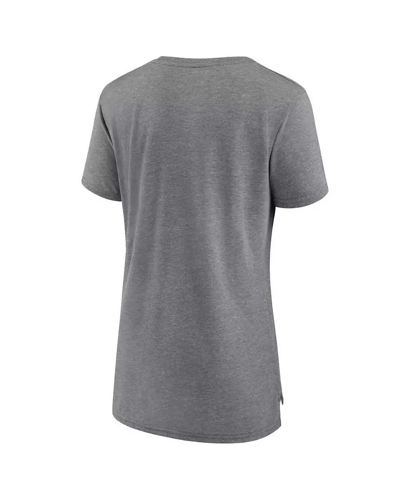 Fanatics Women's Gray Tennessee Volunteers True Classics Break It Down Tri-Blend T-Shirt 3