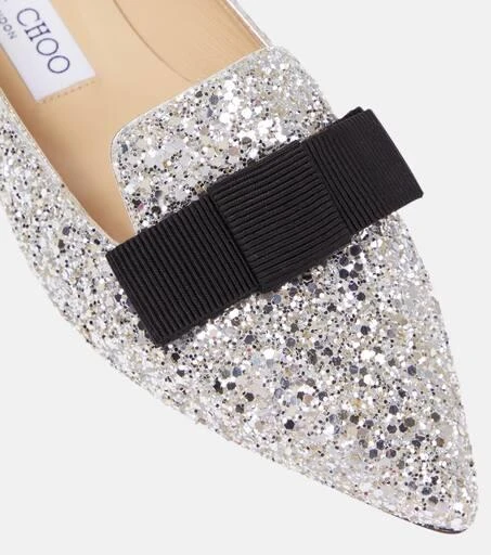 Jimmy Choo Gala glitter ballet flats 6
